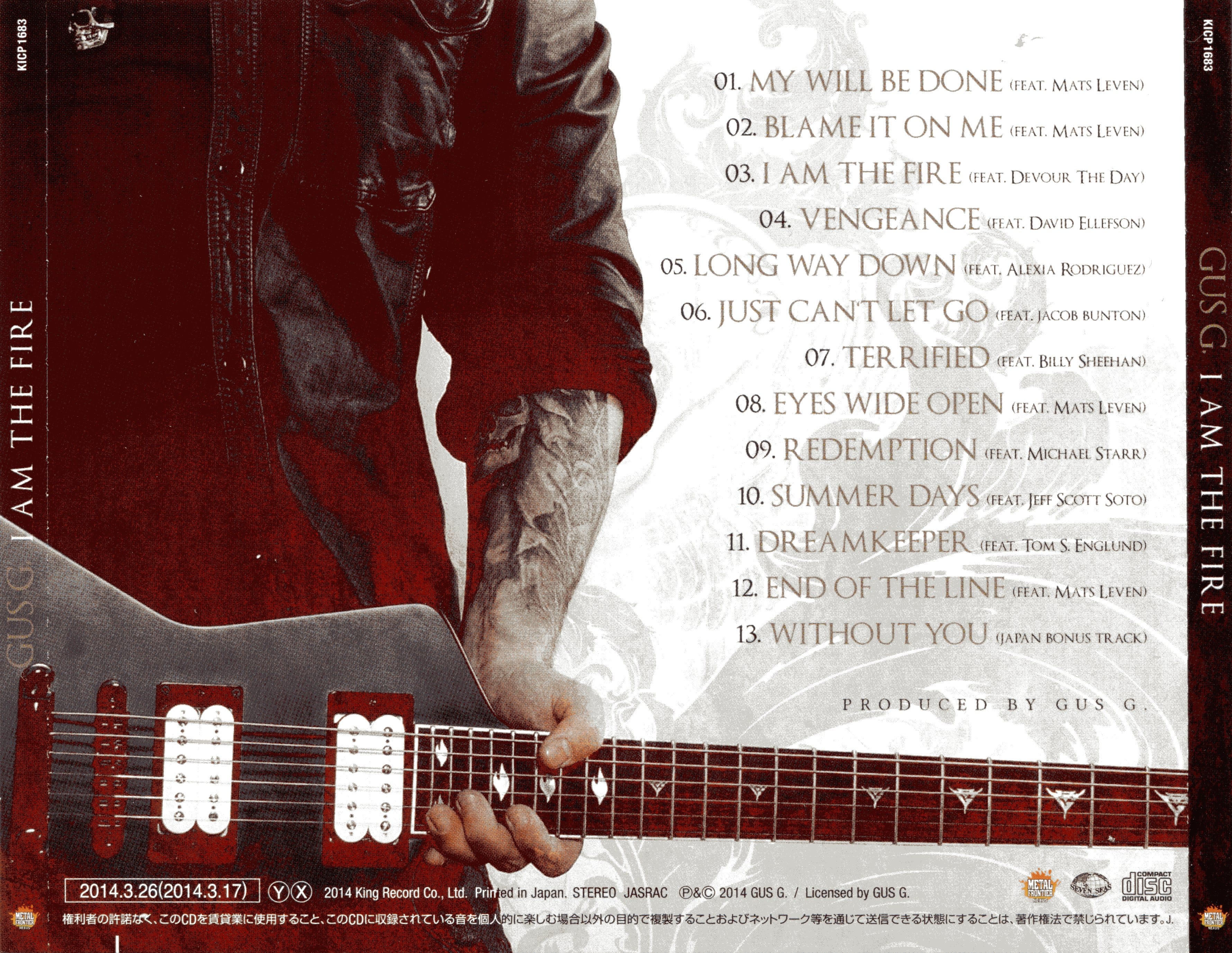 2014 - I Am The Fire [Japanese Edition]/Art/back.jpg